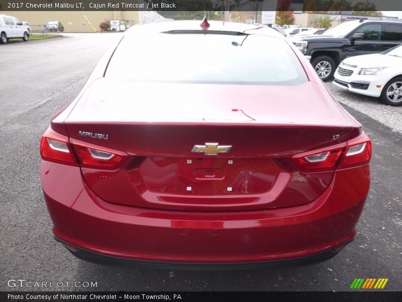 Cajun Red Tintcoat / Jet Black 2017 Chevrolet Malibu LT
