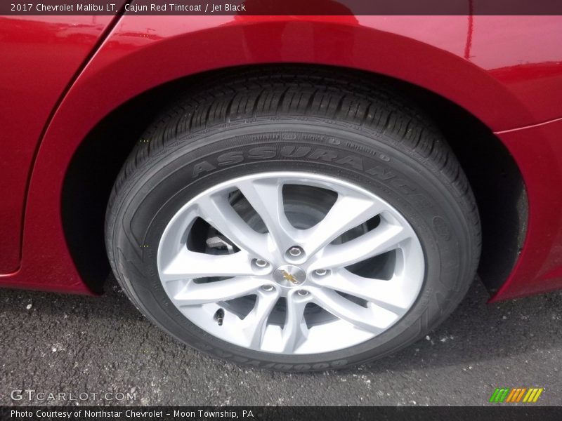 Cajun Red Tintcoat / Jet Black 2017 Chevrolet Malibu LT
