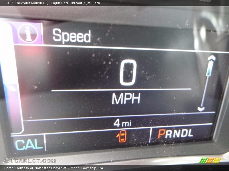 Cajun Red Tintcoat / Jet Black 2017 Chevrolet Malibu LT