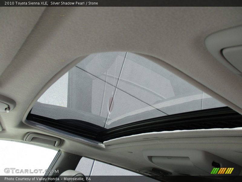 Silver Shadow Pearl / Stone 2010 Toyota Sienna XLE