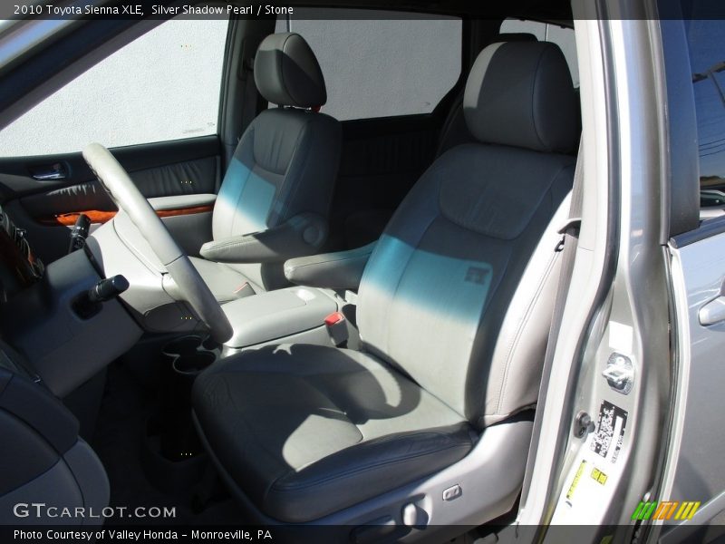 Silver Shadow Pearl / Stone 2010 Toyota Sienna XLE