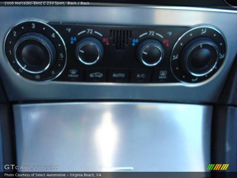Black / Black 2006 Mercedes-Benz C 230 Sport