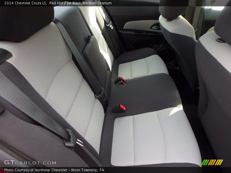 Red Hot / Jet Black/Medium Titanium 2014 Chevrolet Cruze LS