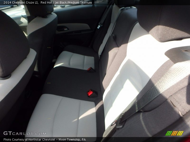 Red Hot / Jet Black/Medium Titanium 2014 Chevrolet Cruze LS