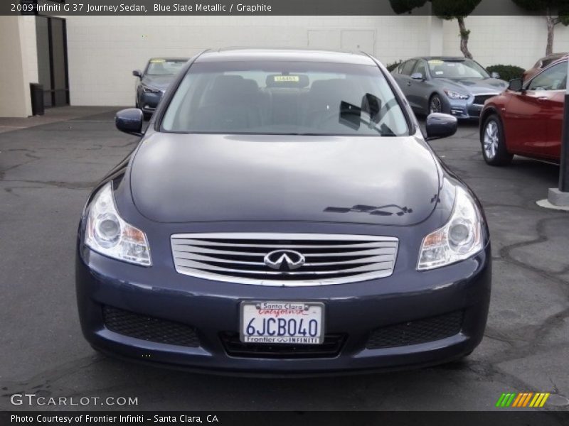 Blue Slate Metallic / Graphite 2009 Infiniti G 37 Journey Sedan