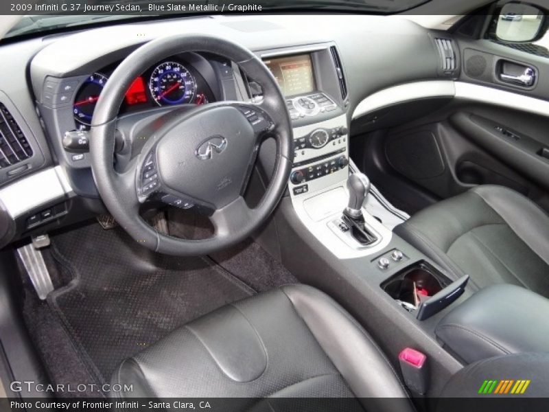 Blue Slate Metallic / Graphite 2009 Infiniti G 37 Journey Sedan