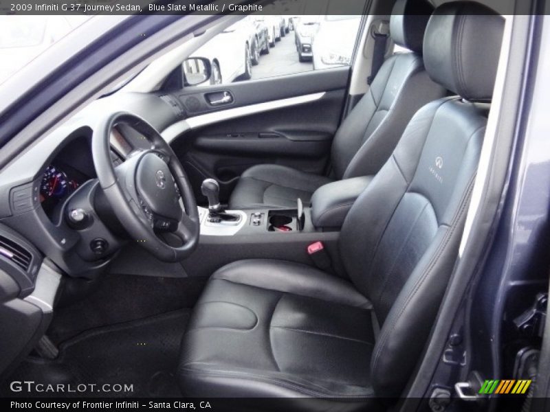 Blue Slate Metallic / Graphite 2009 Infiniti G 37 Journey Sedan