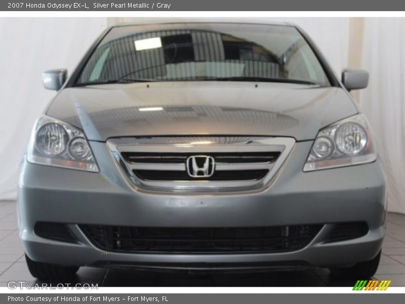 Silver Pearl Metallic / Gray 2007 Honda Odyssey EX-L