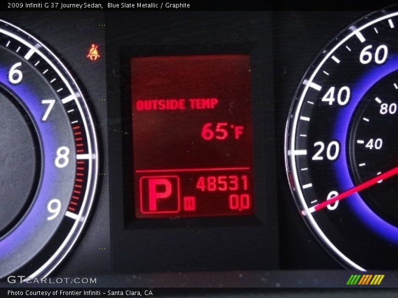 Blue Slate Metallic / Graphite 2009 Infiniti G 37 Journey Sedan
