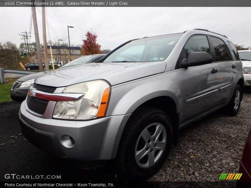 Galaxy Silver Metallic / Light Gray 2006 Chevrolet Equinox LS AWD