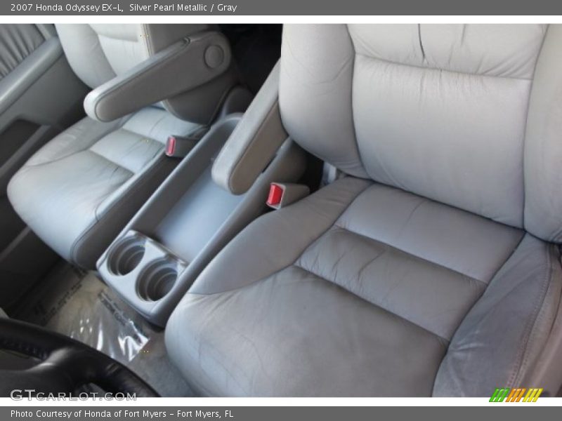 Silver Pearl Metallic / Gray 2007 Honda Odyssey EX-L