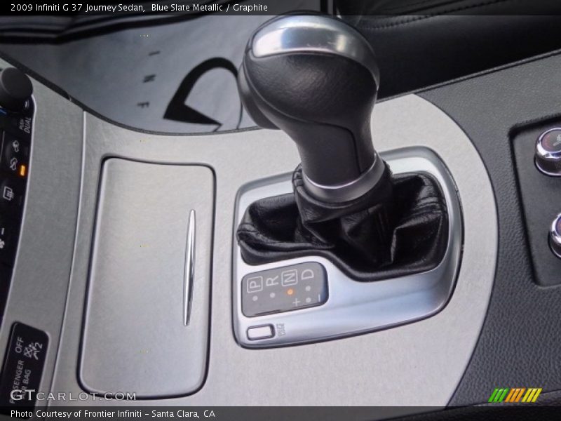 Blue Slate Metallic / Graphite 2009 Infiniti G 37 Journey Sedan