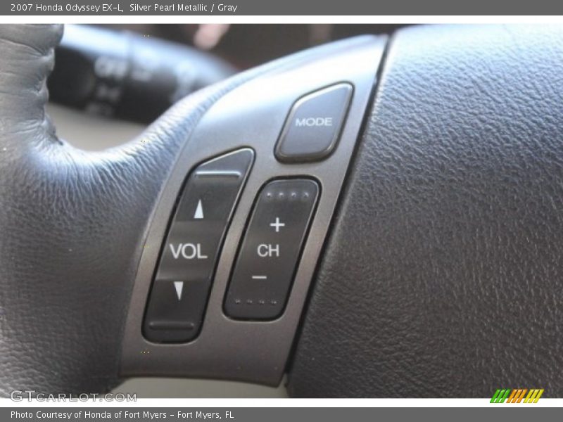 Silver Pearl Metallic / Gray 2007 Honda Odyssey EX-L