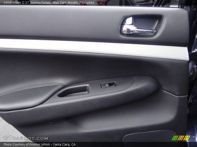 Blue Slate Metallic / Graphite 2009 Infiniti G 37 Journey Sedan