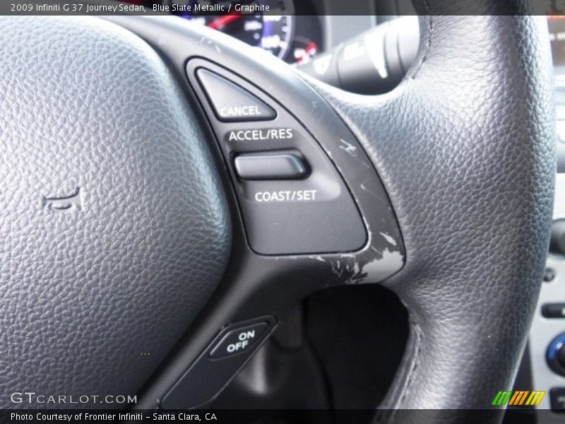Blue Slate Metallic / Graphite 2009 Infiniti G 37 Journey Sedan