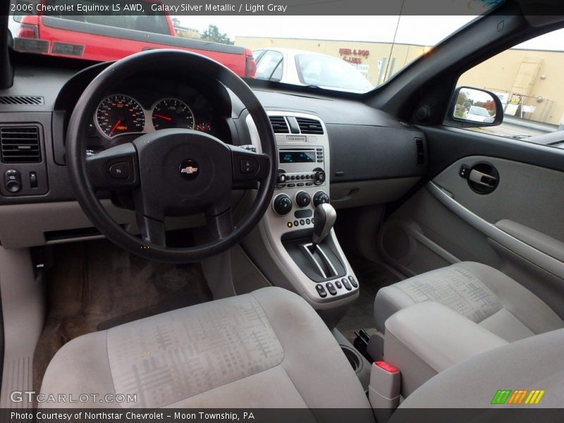 Galaxy Silver Metallic / Light Gray 2006 Chevrolet Equinox LS AWD