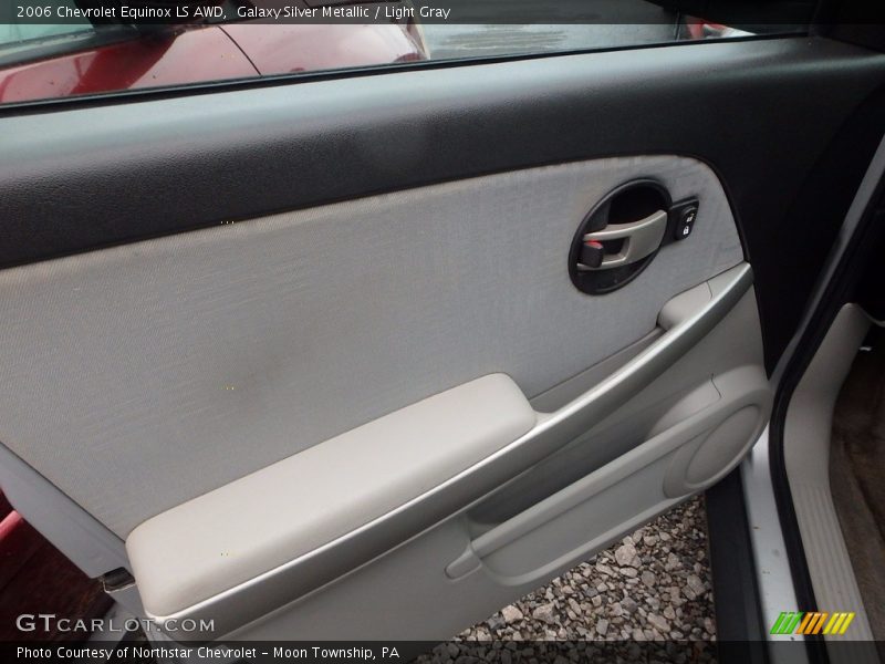 Galaxy Silver Metallic / Light Gray 2006 Chevrolet Equinox LS AWD