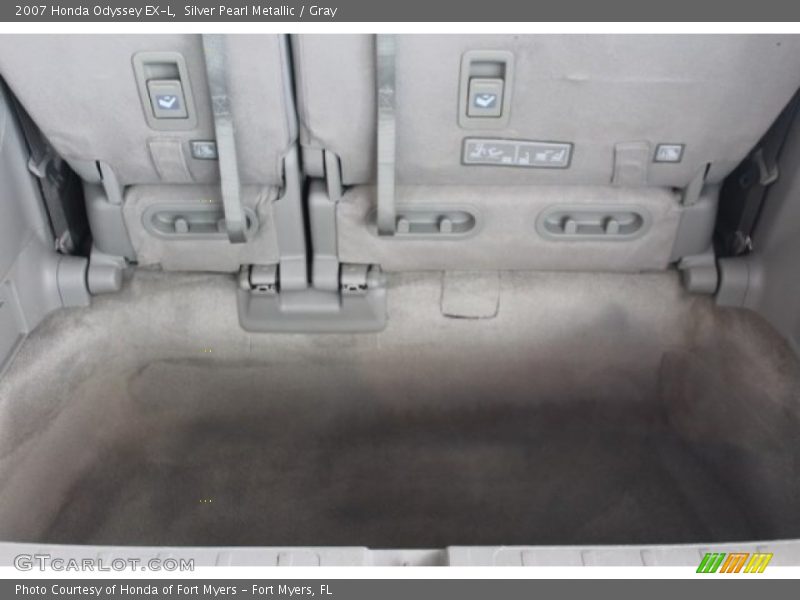 Silver Pearl Metallic / Gray 2007 Honda Odyssey EX-L