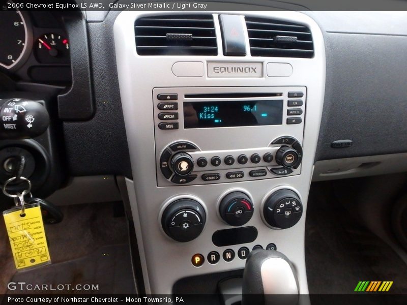 Galaxy Silver Metallic / Light Gray 2006 Chevrolet Equinox LS AWD