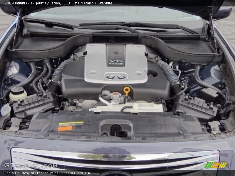 Blue Slate Metallic / Graphite 2009 Infiniti G 37 Journey Sedan