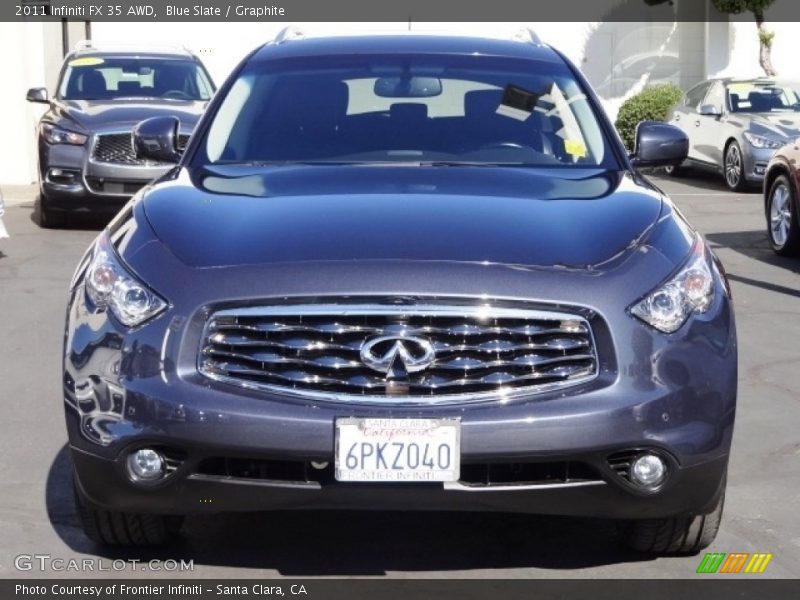 Blue Slate / Graphite 2011 Infiniti FX 35 AWD