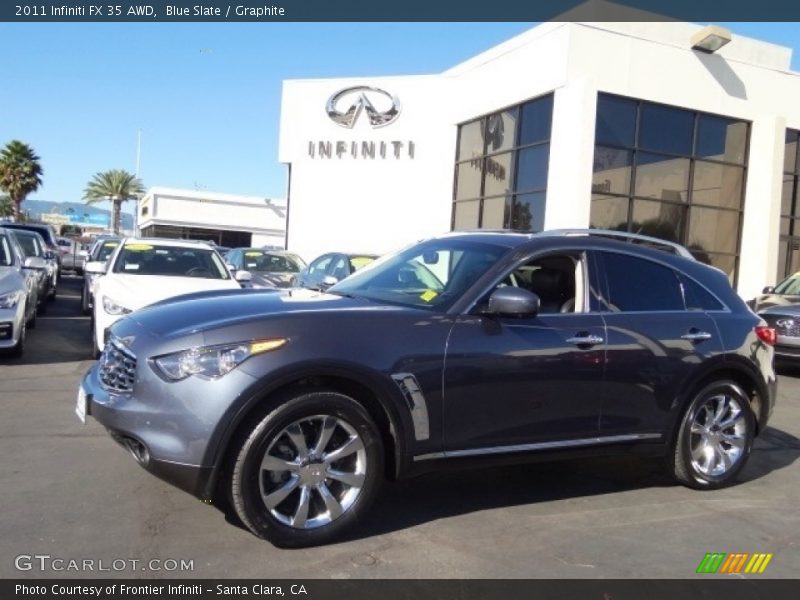 Blue Slate / Graphite 2011 Infiniti FX 35 AWD