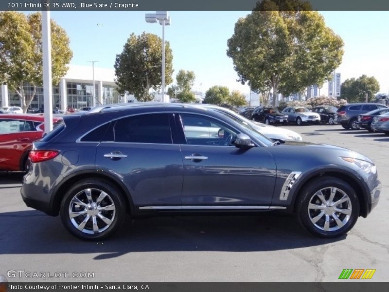 Blue Slate / Graphite 2011 Infiniti FX 35 AWD