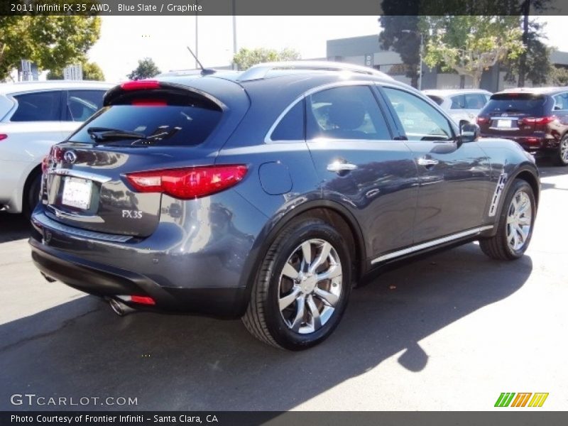 Blue Slate / Graphite 2011 Infiniti FX 35 AWD