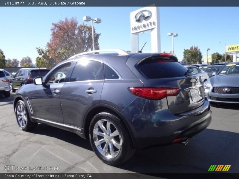 Blue Slate / Graphite 2011 Infiniti FX 35 AWD