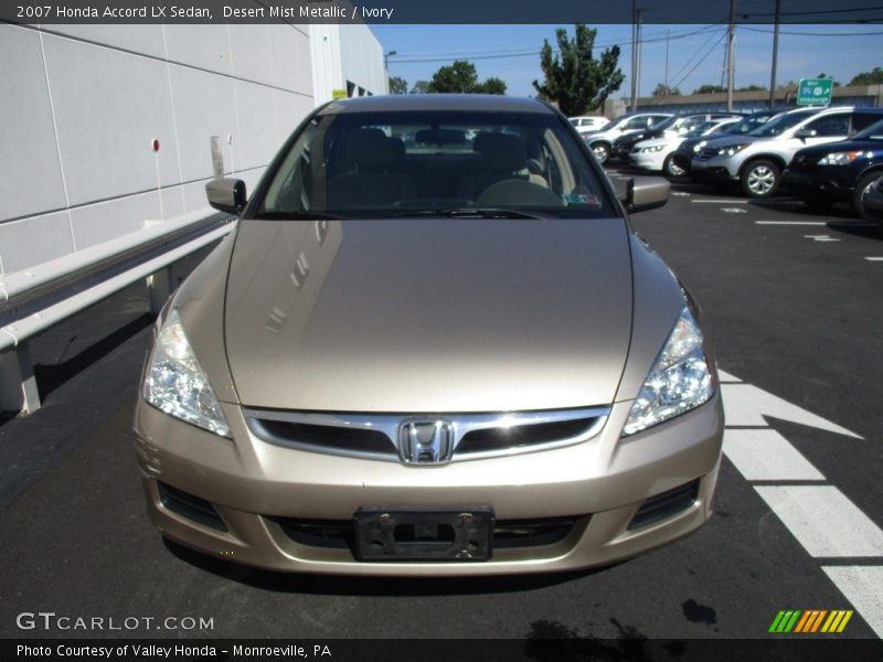 Desert Mist Metallic / Ivory 2007 Honda Accord LX Sedan