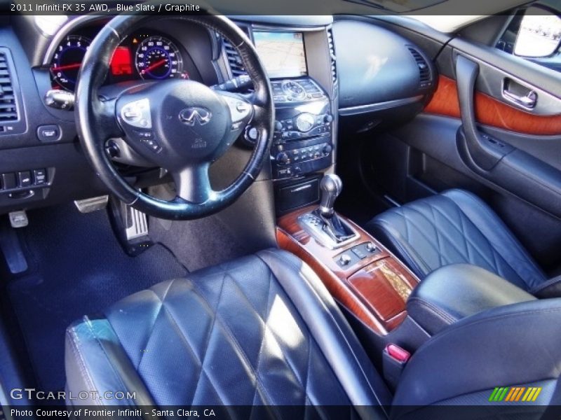 Blue Slate / Graphite 2011 Infiniti FX 35 AWD