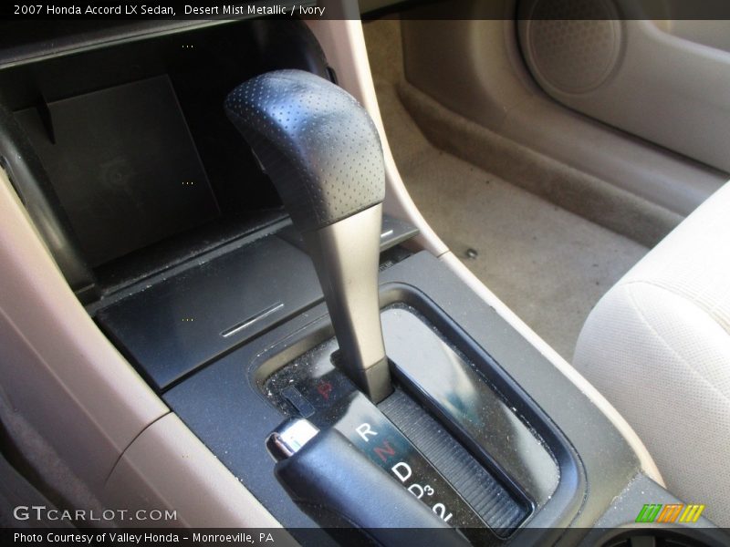 Desert Mist Metallic / Ivory 2007 Honda Accord LX Sedan