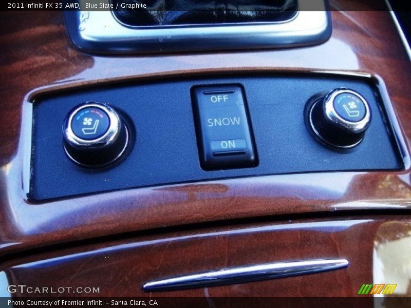 Blue Slate / Graphite 2011 Infiniti FX 35 AWD