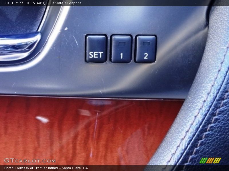 Blue Slate / Graphite 2011 Infiniti FX 35 AWD