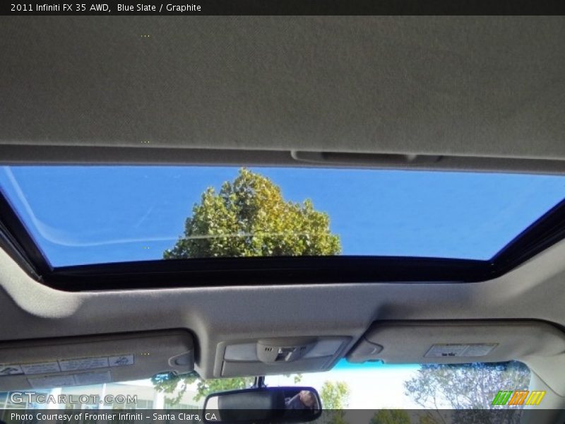 Blue Slate / Graphite 2011 Infiniti FX 35 AWD