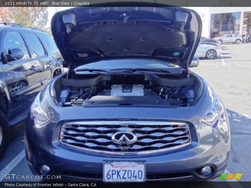 Blue Slate / Graphite 2011 Infiniti FX 35 AWD