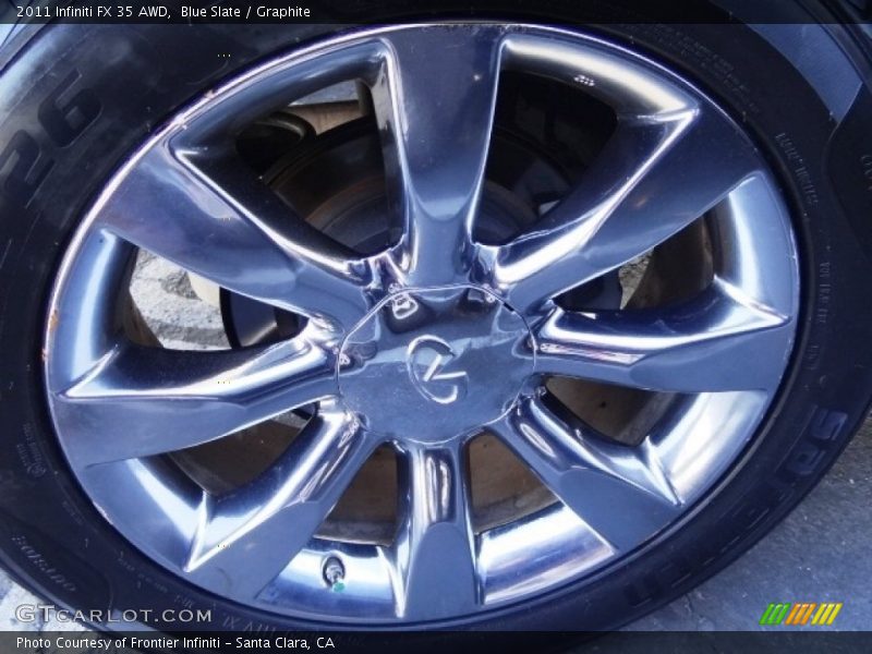 Blue Slate / Graphite 2011 Infiniti FX 35 AWD