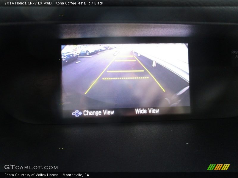 Kona Coffee Metallic / Black 2014 Honda CR-V EX AWD