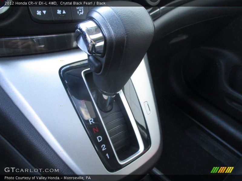Crystal Black Pearl / Black 2012 Honda CR-V EX-L 4WD