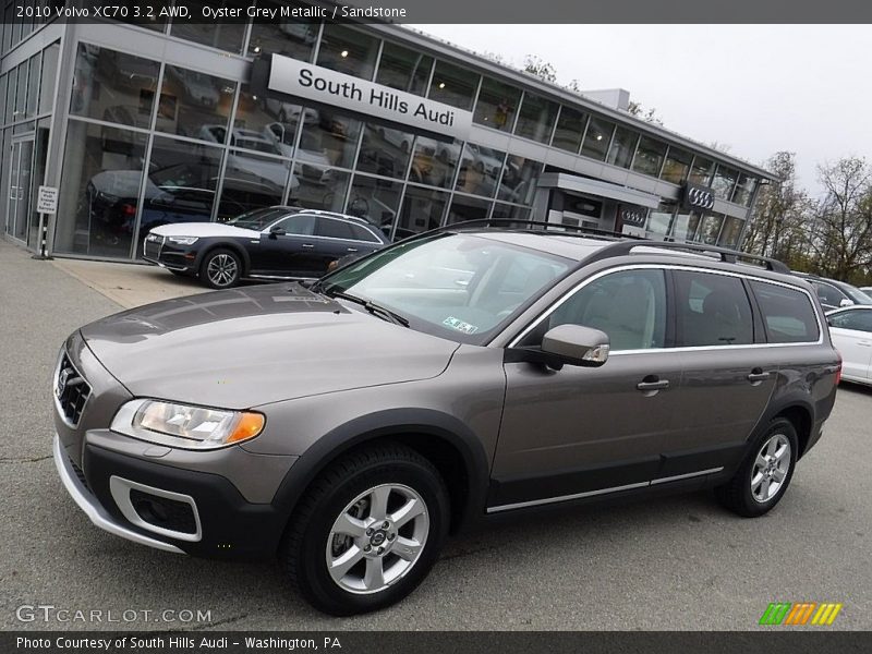 Oyster Grey Metallic / Sandstone 2010 Volvo XC70 3.2 AWD