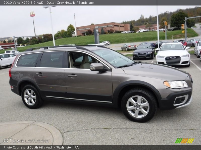 Oyster Grey Metallic / Sandstone 2010 Volvo XC70 3.2 AWD