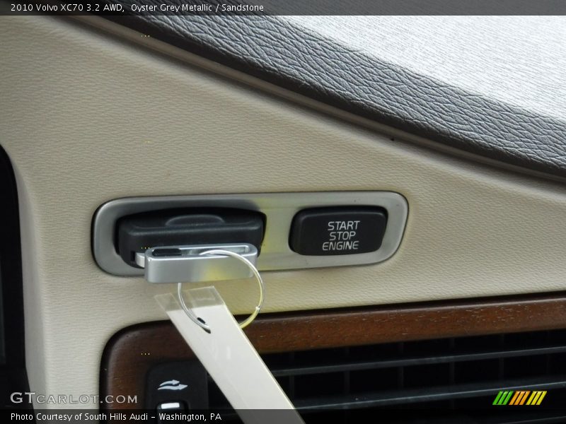 Oyster Grey Metallic / Sandstone 2010 Volvo XC70 3.2 AWD
