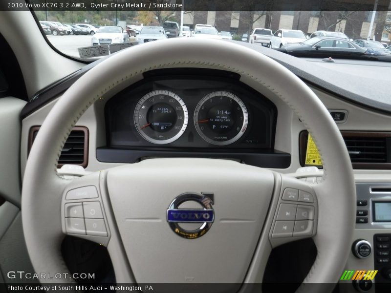 Oyster Grey Metallic / Sandstone 2010 Volvo XC70 3.2 AWD