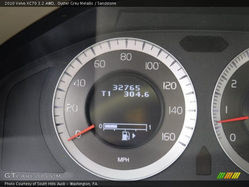 Oyster Grey Metallic / Sandstone 2010 Volvo XC70 3.2 AWD