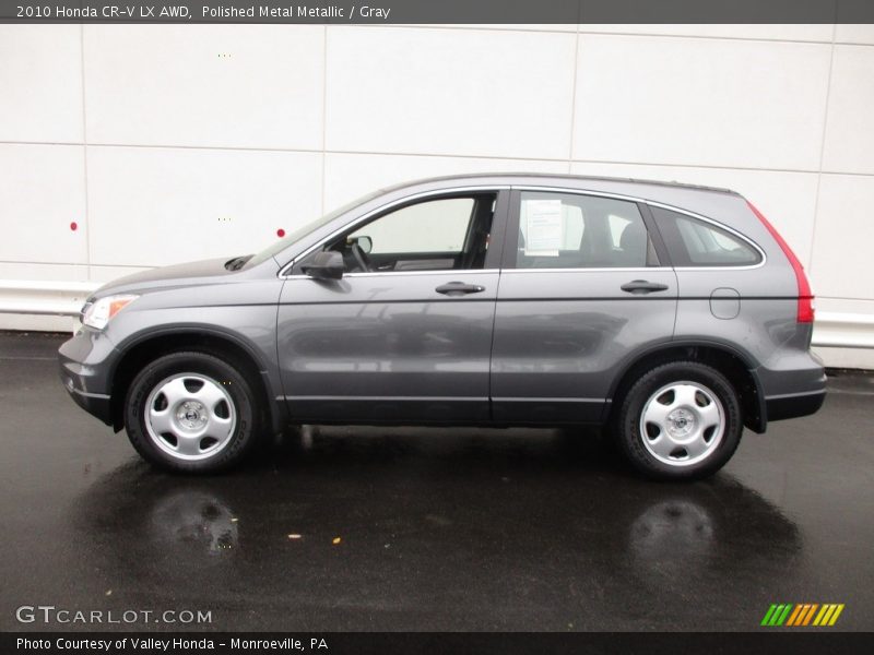 Polished Metal Metallic / Gray 2010 Honda CR-V LX AWD
