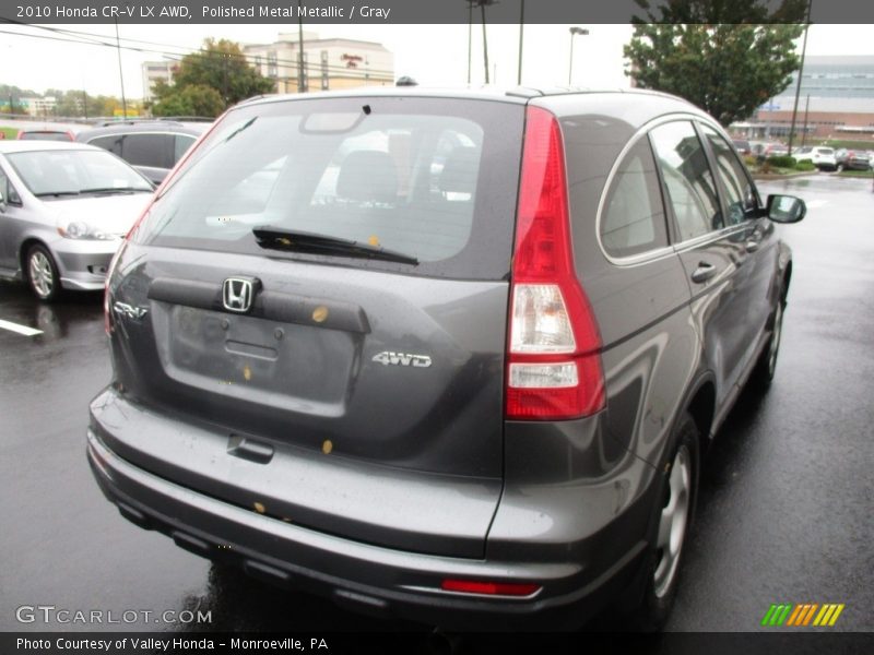 Polished Metal Metallic / Gray 2010 Honda CR-V LX AWD