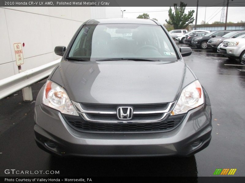Polished Metal Metallic / Gray 2010 Honda CR-V LX AWD