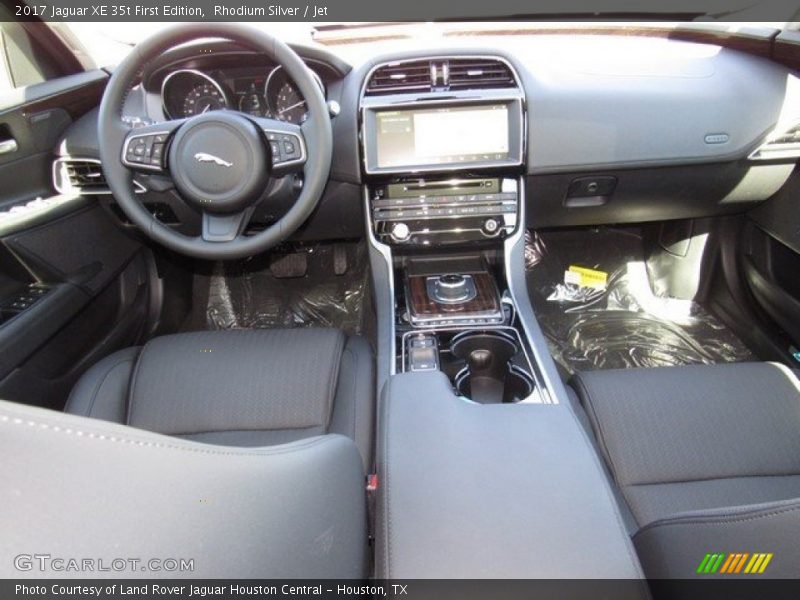 Rhodium Silver / Jet 2017 Jaguar XE 35t First Edition