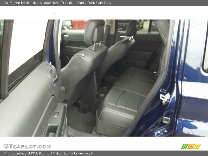 True Blue Pearl / Dark Slate Gray 2017 Jeep Patriot High Altitude 4x4