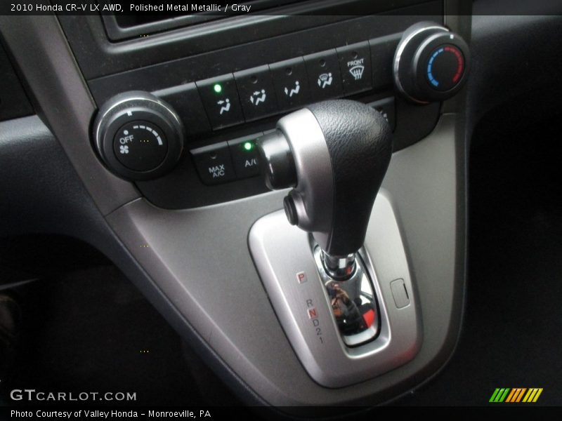 Polished Metal Metallic / Gray 2010 Honda CR-V LX AWD